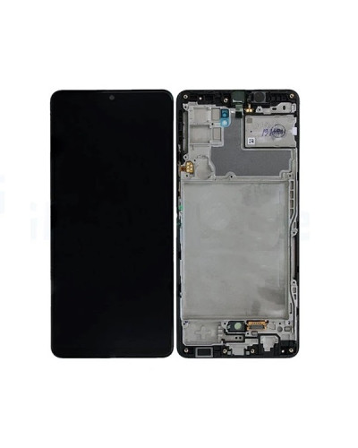 Дисплей Samsung A426 Galaxy A42 5G 2021 з сенсором в рамці (Чорний) Service Original