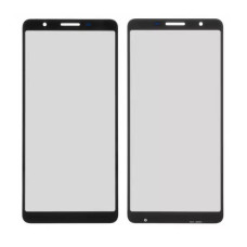 Скло дисплея Samsung A013 Galaxy A01 Core + OCA (Чорне) G+OCA Pro