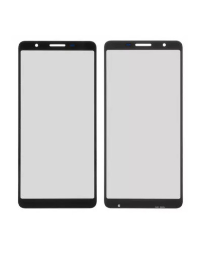Скло дисплея Samsung A013 Galaxy A01 Core + OCA (Чорне) G+OCA Pro