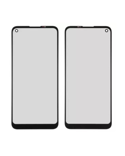Скло дисплея Samsung A115 Galaxy A11 / M115 Galaxy M11 (Чорне)