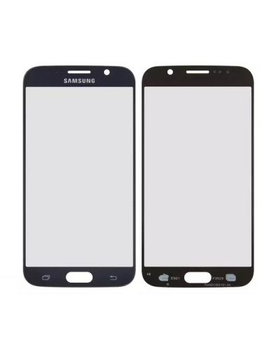 Скло дисплея Samsung G920 Galaxy S6 (Чорне)