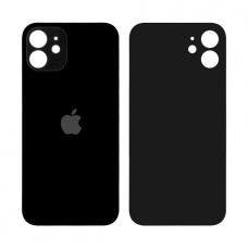 Задня кришка Apple iPhone 12 (Black) Більший виріз