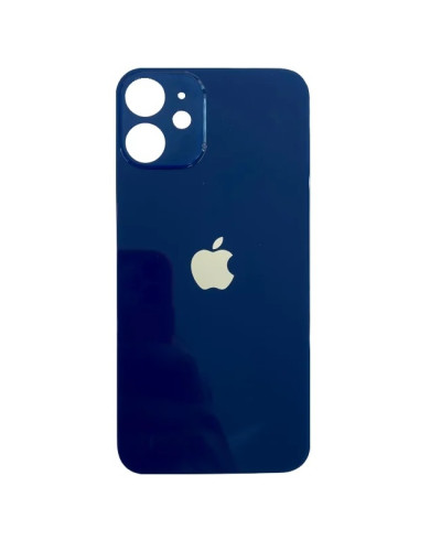 Задня кришка Apple iPhone 12 (Blue) Більший виріз