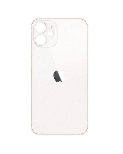 Задня кришка Apple iPhone 12 (White) Більший виріз