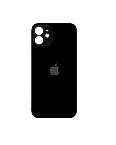 Задня кришка Apple iPhone 12 MINI (Black) Більший виріз