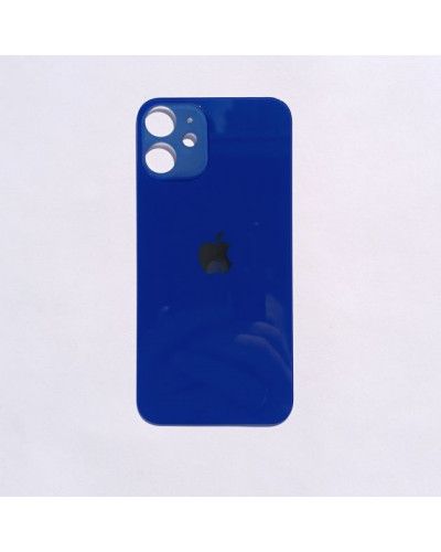 Задня кришка Apple iPhone 12 MINI (Blue) Більший виріз