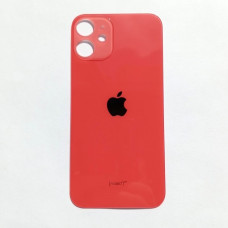 Задня кришка Apple iPhone 12 MINI (RED) Більший виріз
