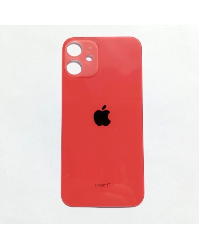 Задня кришка Apple iPhone 12 MINI (RED) Більший виріз