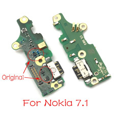 Плата зарядки Nokia 7.1 / TA-1095 з компонентами / ORIGINAL