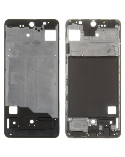 Рамка Samsung A515 Galaxy A51 (Чорна) Original