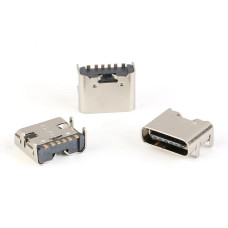 Конектор зарядки 6pin USB-3.1 SMD / Type-C