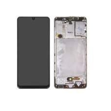 Дисплей Samsung A315 Galaxy A31 2020 з сенсором в рамці (Чорний) Original Assembled