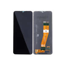 Дисплей Samsung A025G Galaxy A02s 2021 (163 х 72мм.) з сенсором (Чорний) Original Pack