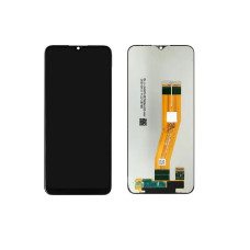 Дисплей Samsung A035F Galaxy A03 2021 (160.5 х 72мм.) з сенсором (Чорний) Original Pack