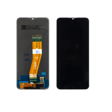 Дисплей Samsung A037G Galaxy A03s / A035G Galaxy A03 (163 х 72мм.) з сенсором (Чорний) Original Pack