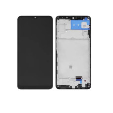 Дисплей Samsung A225 Galaxy A22 4G 2021 з сенсором в рамці (Чорний) OLED