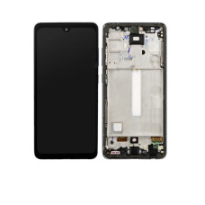 Дисплей Samsung A525 Galaxy A52 2021 / A526 Galaxy A52 5G / A528 Galaxy A52s 5G з сенсором в рамці (Чорний) OLED / small lcd