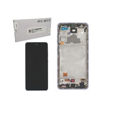 Дисплей Samsung A725 Galaxy A72 2021 з сенсором в рамці (Фіолетовий) Service Original