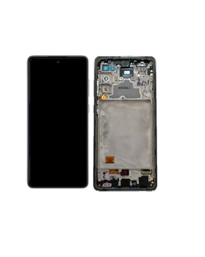 Дисплей Samsung A725 Galaxy A72 2021 з сенсором в рамці (Чорний) Service Original