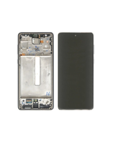 Дисплей Samsung A736 Galaxy A73 з сенсором в рамці (Чорний) Service Original