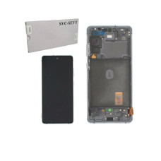 Дисплей Samsung G780 Galaxy S20 FE з сенсором в рамці (Білий) Service Original