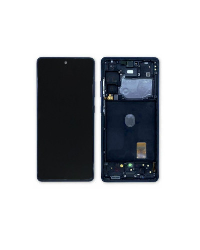 Дисплей Samsung G780 Galaxy S20 FE з сенсором в рамці (Чорний) Service Original