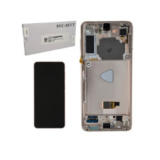Дисплей Samsung G996 Galaxy S21 Plus з сенсором в рамці (Фіолетовий) Service Original