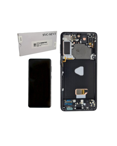 Дисплей Samsung G996 Galaxy S21 Plus з сенсором в рамці (Чорний) Original Pack