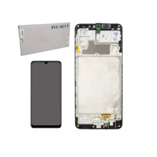 Дисплей Samsung M225 Galaxy M22 / E225 Galaxy F22 з сенсором в рамці (Чорний) Service Original