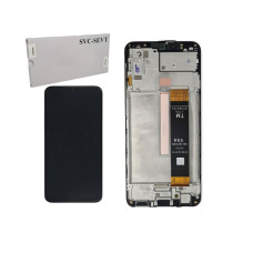 Дисплей Samsung M236 Galaxy M23 5G / M336 Galaxy M33  з сенсором в рамці / pn:SM-236B (Чорний) Original Pack