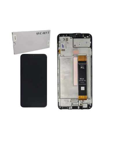 Дисплей Samsung M236 Galaxy M23 5G / M336 Galaxy M33  з сенсором в рамці / pn:SM-236B (Чорний) Original Pack