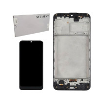 Дисплей Samsung M315 Galaxy M31 2020 з сенсором в рамці (Чорний) Service Original