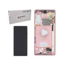 Дисплей Samsung N980 Galaxy Note 20 / N981 Galaxy Note 20 5G сенсором в рамці (Бронзовий) Service Original