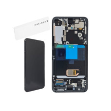 Дисплей Samsung S901 Galaxy S22 з сенсором в рамці (Чорний) Service Original