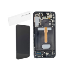 Дисплей Samsung S906 Galaxy S22 Plus з сенсором в рамці (Чорний) Service Original