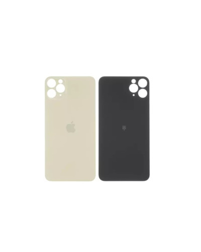 Задня кришка Apple iPhone 11 Pro MAX (Gold) Більший виріз