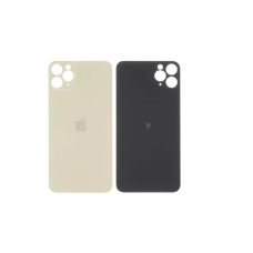 Задня кришка Apple iPhone 11 Pro MAX (Gold) Більший виріз / OK