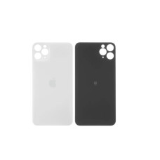 Задня кришка Apple iPhone 11 Pro MAX (Silver) Більший виріз