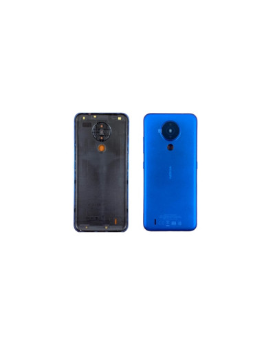 Задня кришка Nokia 1.4 з склом камери (Синя) Original