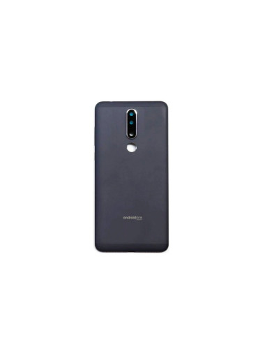 Задня кришка Nokia 3.1 Plus з склом камери (Сіра) Original