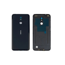 Задня кришка Nokia 3.2 з склом камери (Чорна) Original