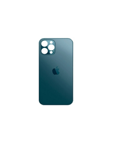 Задня кришка Apple iPhone 12 Pro MAX (Pacific Blue) Більший виріз / Original