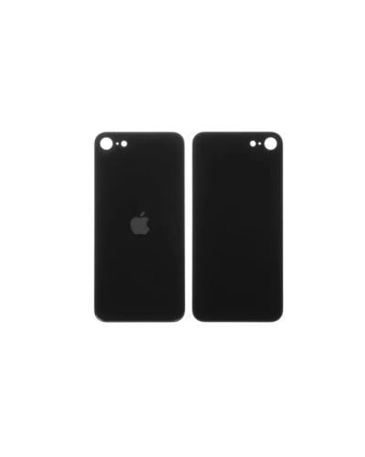 Задня кришка Apple iPhone SE 2 (2020) (Black) Більший виріз