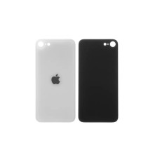 Задня кришка Apple iPhone SE 2 (2020) (White) Більший виріз