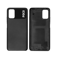 Задня кришка Xiaomi Poco M3 (Чорна) Original PRC