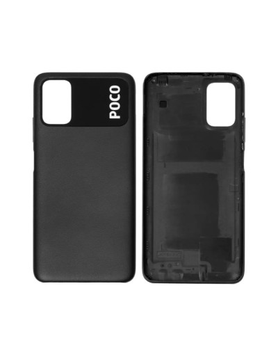 Задня кришка Xiaomi Poco M3 (Чорна) Original PRC