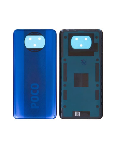 Задня кришка Xiaomi Poco X3 / Poco X3 Pro (Синя) Original China