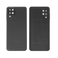 Задня кришка Samsung A125 Galaxy A12 / A127 Galaxy A12 (Чорна) Original