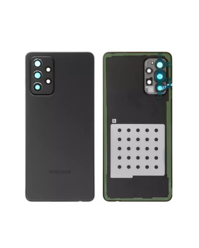 Задня кришка Samsung A725 Galaxy A72 з склом камери (Чорна) Original