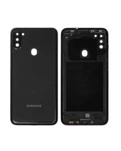 Задня кришка Samsung M115 Galaxy M11 (Чорна) Original China